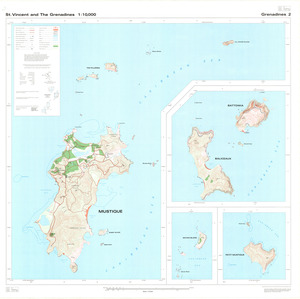 St. Vincent & Grenadines: Mustique, Battowia, Baliceaux, Savan