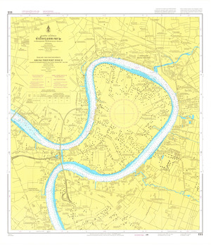 (image for) Thailand Nautical Chart: #111: Krung Thep