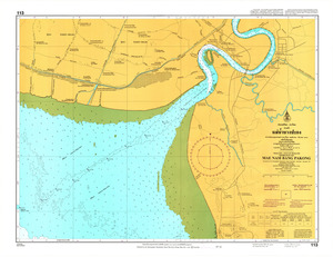 (image for) Thailand Nautical Chart: #113: Mae Nam Bang Pakong