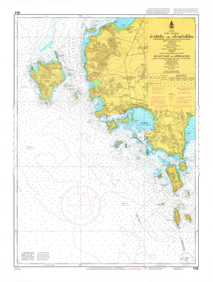 (image for) Thailand Nautical Chart: #115: Ao Sattahip