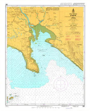 (image for) Thailand Nautical Chart: #121: Ao Trat