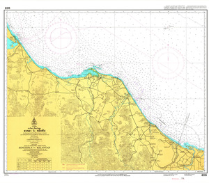 (image for) Thailand Nautical Chart: #206