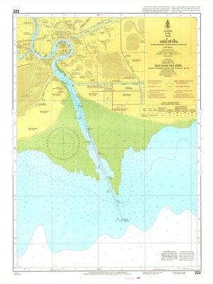 (image for) Thailand Nautical Chart: #222