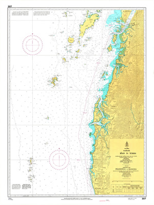 (image for) Thailand Nautical Chart: #307: Phanghga Ranong