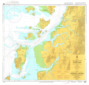 (image for) Thailand Nautical Chart: #331: Ranong Entrance