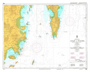 (image for) Thailand Nautical Chart: #334: Phuket Harbour Approaches