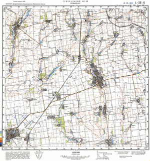 (image for) Ukraine #L-36-006: Novyyn Bug, 1989