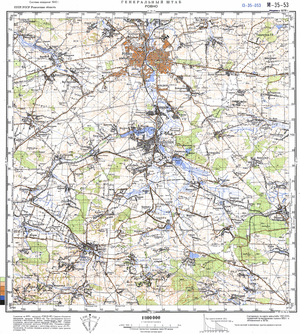 (image for) Ukraine #M-35-053: Rovno, 1979