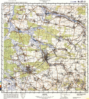 (image for) Ukraine #M-35-063: Brody, 1993