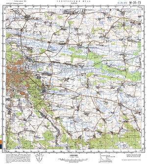 (image for) Ukraine #M-35-073: L'Vov, 1985