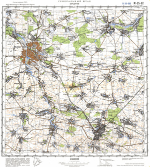 (image for) Ukraine #M-35-082: Berdichev, 1976