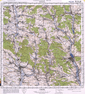 (image for) Ukraine #M-35-086: Berezhany, 1978