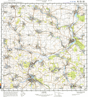 (image for) Ukraine #M-35-096: Tetiev, 1991