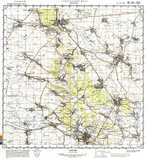 (image for) Ukraine #M-35-100: Chortkov, 1985