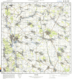 (image for) Ukraine #M-35-102: Gorodok, 1985