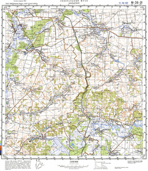 (image for) Ukraine #M-36-021: Shalygino, 1987