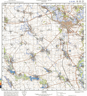 (image for) Ukraine #M-36-053: Priluki, 1990