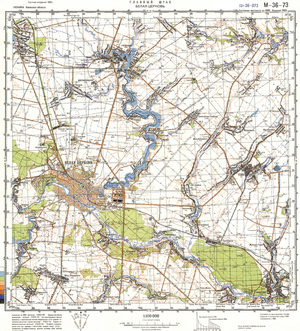 (image for) Ukraine #M-36-073: Belaya Tserkob', 1989