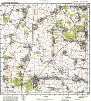 (image for) Ukraine #M-36-085: Stavishe, 1989
