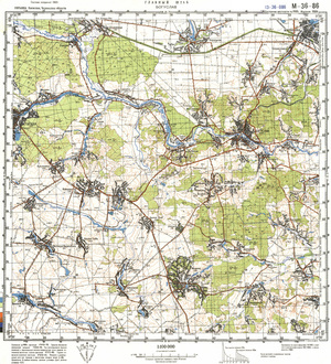 (image for) Ukraine #M-36-086: Boguslav, 1989