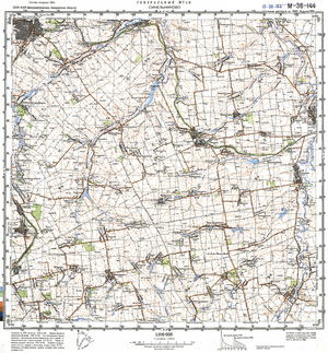 (image for) Ukraine #M-36-144: Sinel'Nikovo, 1991