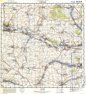 (image for) Ukraine #M-37-111: Barvenkovo, 1991