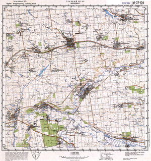 (image for) Ukraine #M-37-134: Mezhevaya, 1993