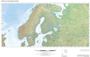 (image for) Regional Relief - Northern Europe