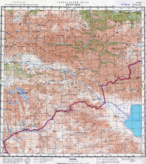 Russia 1:200,000: M-46-13