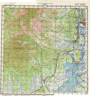 (image for) Russia 1:200,000: M-53-17