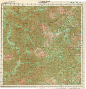 (image for) Russia 1:200,000: M-54-25