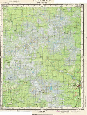 (image for) Russia 1:200,000: O-41-12