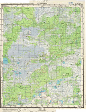 (image for) Russia 1:200,000: O-42-13