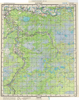 (image for) Russia 1:200,000: O-42-22