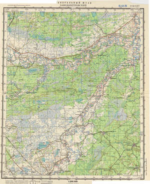 (image for) Russia 1:200,000: O-42-25