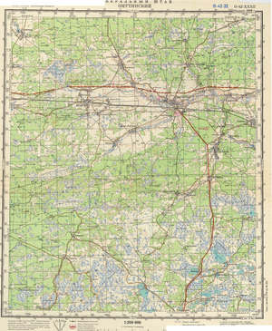 (image for) Russia 1:200,000: O-42-32