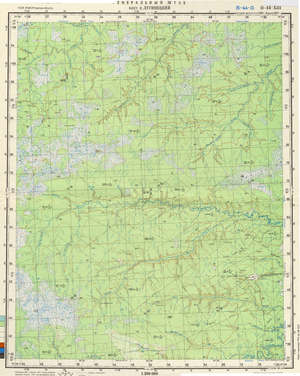 (image for) Russia 1:200,000: O-44-13