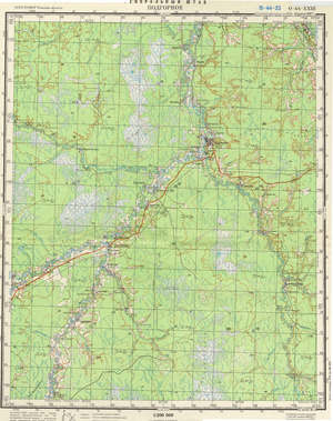 (image for) Russia 1:200,000: O-44-23