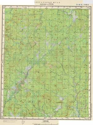 (image for) Russia 1:200,000: O-48-10