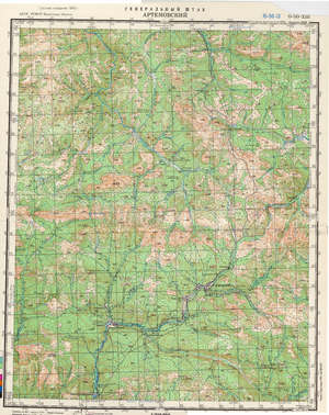 (image for) Russia 1:200,000: O-50-13