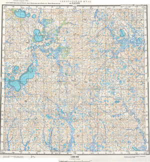 (image for) Russia 1:200,000: R-44-09