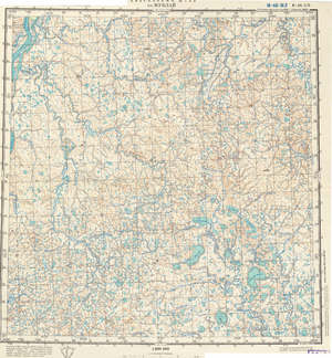 (image for) Russia 1:200,000: R-46-01