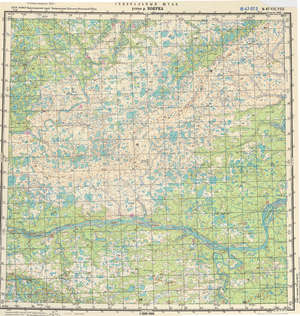 (image for) Russia 1:200,000: R-47-07