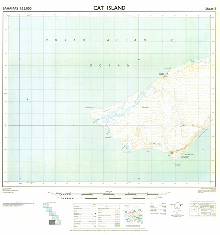 Bahamas - Cat Island #5 - $20.00 : Charts and Maps, ONC and TPC Charts ...