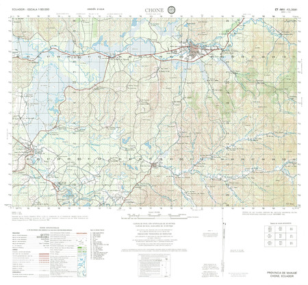 (image for) Ecuador #3591-1: Chone