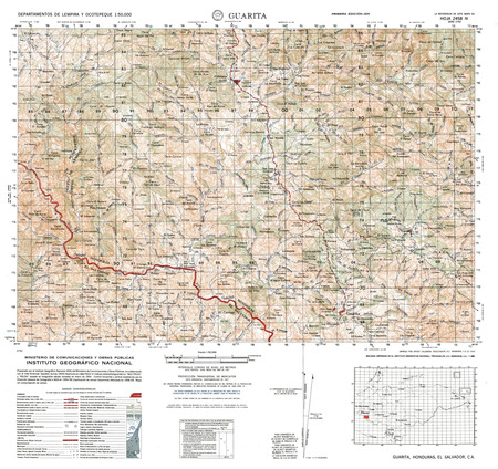 (image for) El Salvador #2458-04: Río Sumpul. 1991.