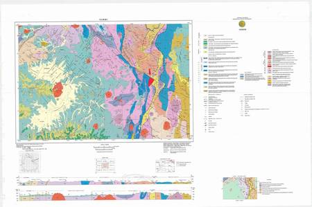 (image for) Ethiopia Thematic: Geological Map of Gimbi