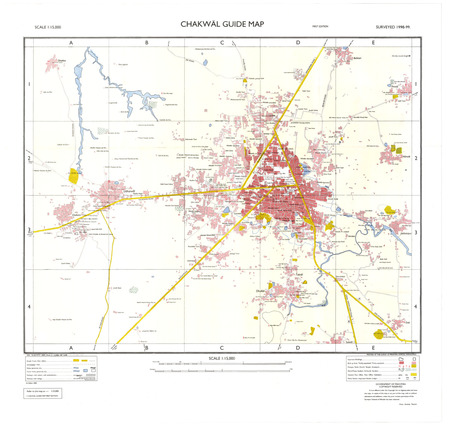 (image for) Chakwal Guide Map