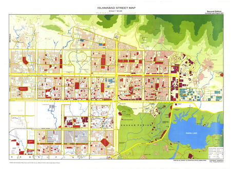 (image for) Islamabad Street Map