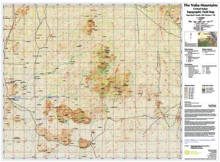 (image for) Western Sudan 1:250,000 East Nuba Mountains